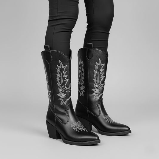 Daisy | Elegant Embroidered Women’s Cowboy Boots