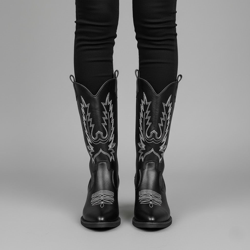 Daisy | Elegant Embroidered Women’s Cowboy Boots