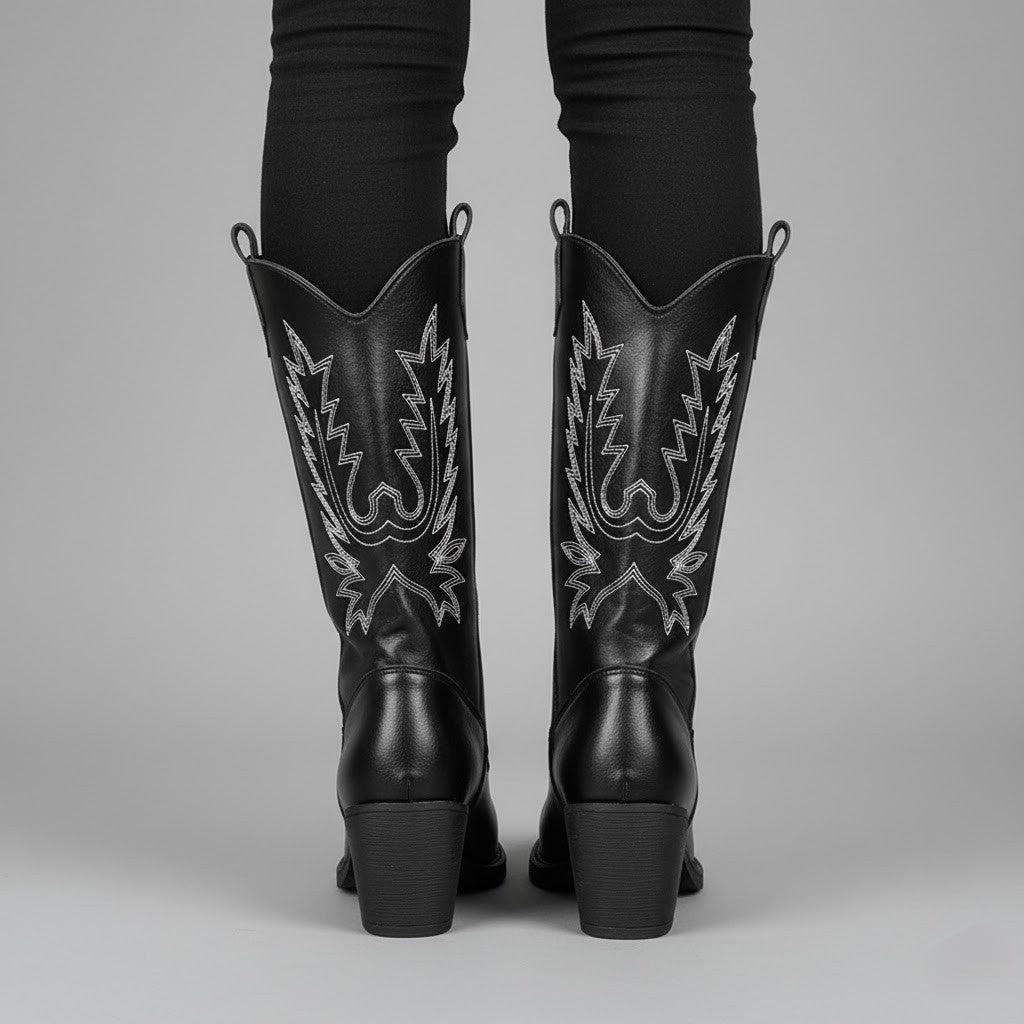Daisy | Elegant Embroidered Women’s Cowboy Boots