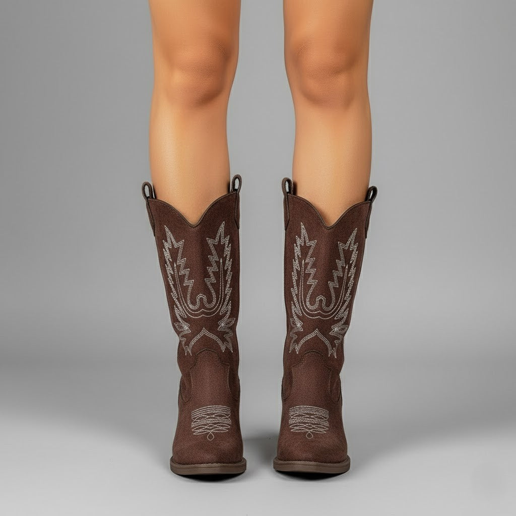 Daisy | Elegant Embroidered Women’s Cowboy Boots
