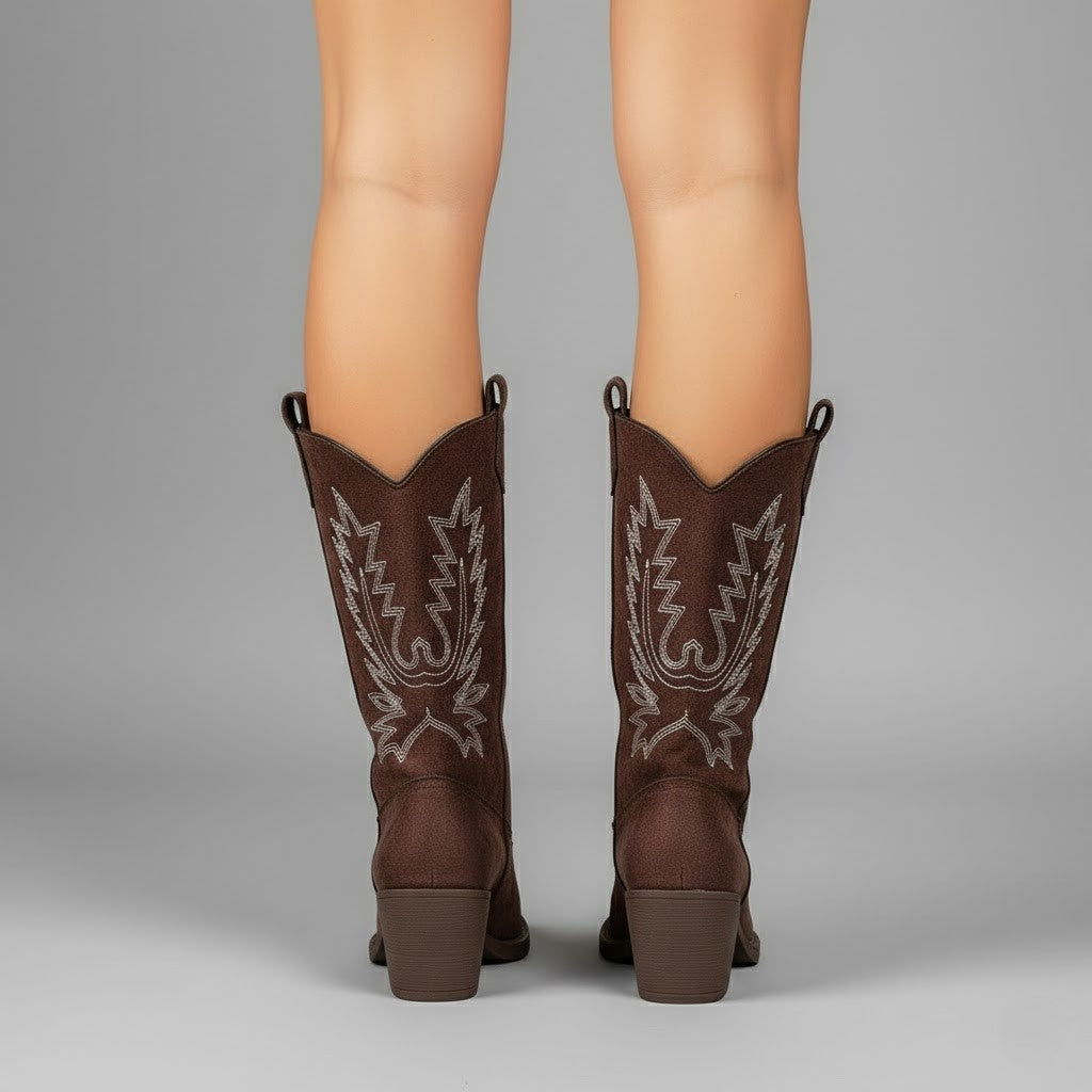 Daisy | Elegant Embroidered Women’s Cowboy Boots