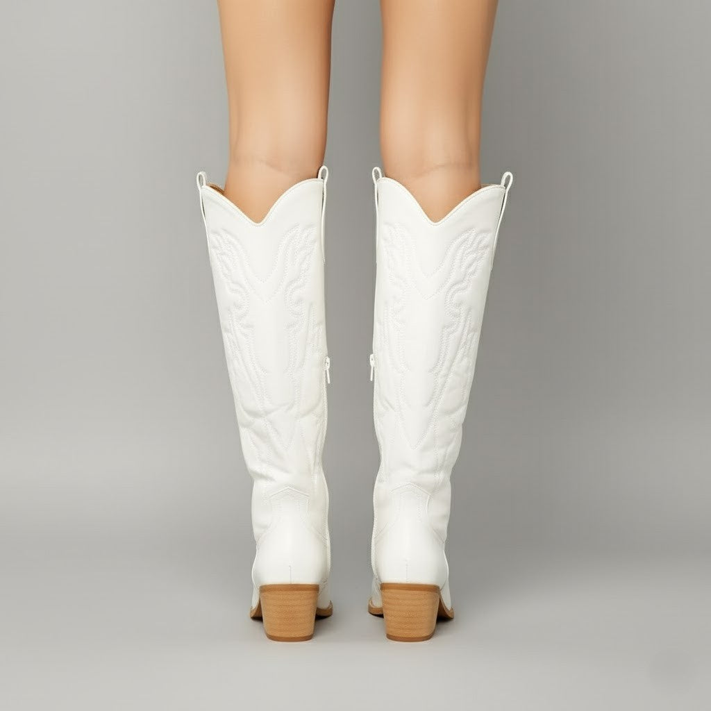 Danielle | Stylish Embroidered Cowboy Boots for Women